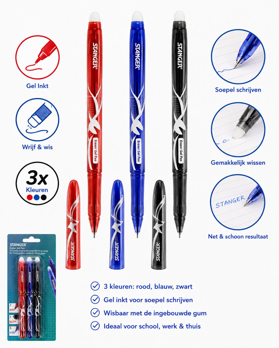 Stanger Eraser Gel Pen