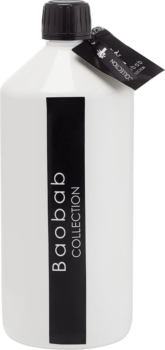 Baobab Collection Pearls Black - Navulling Refill Geurstokjes Diffuser - 1 liter