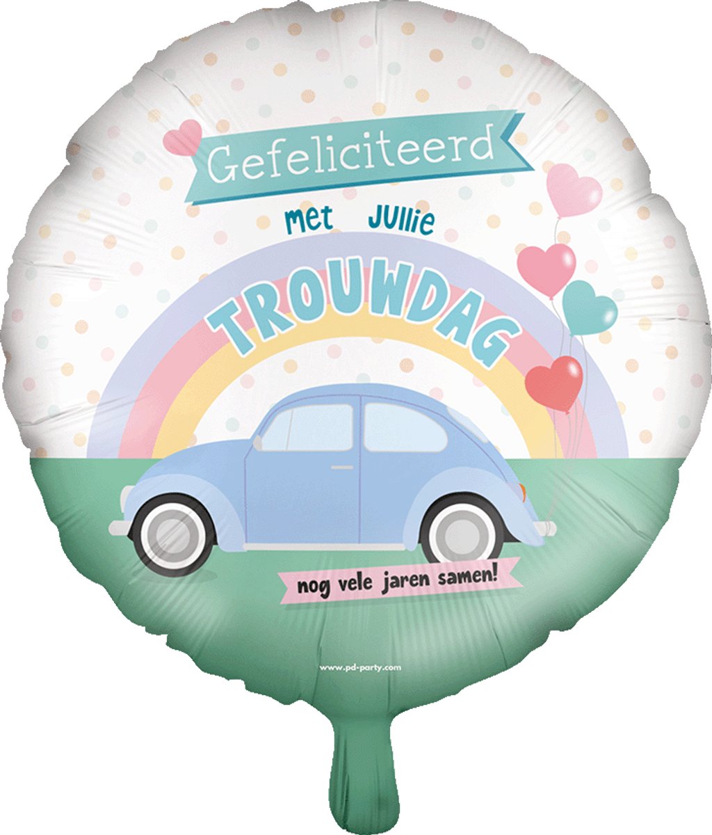 Foil balloon - Trouwdag