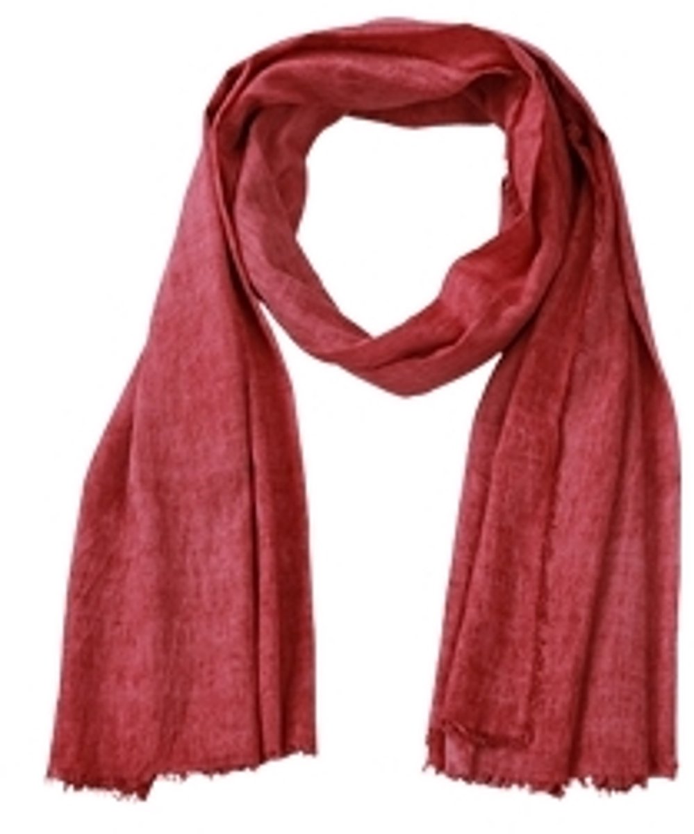Sjaal rood