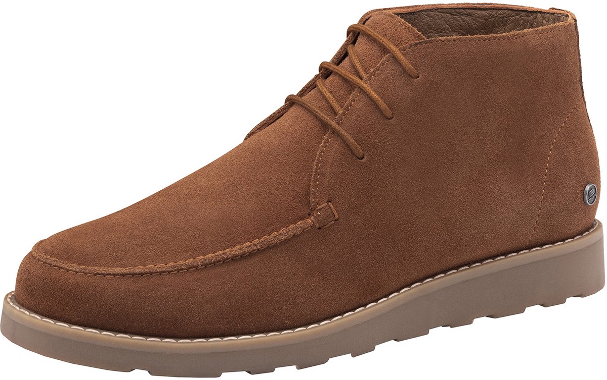 OMBRE Schoenen - veters - effen Koffie 41