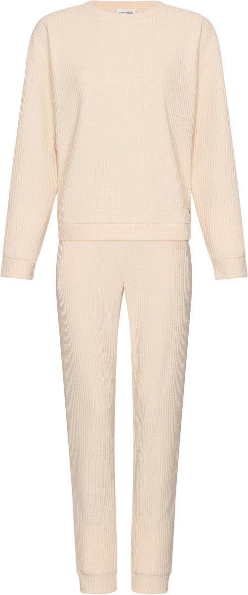 Pastunette Premium - Comfort Set - Soft Essentials - Wafel structuur - Ecru - Maat 42