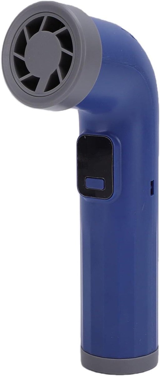 Draagbare Handventilator - USB Ventilator Bladloos - Persoonlijke Koeling - 100 Snelheden Instelbaar - 15.5 cm - Blauw