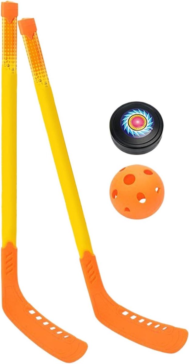 Hockeyset voor kinderen - Hockeysticks balset - Buiten spelen - Lichtgewicht ABS materiaal - 705 cm lengte - Niet gespecificeerd