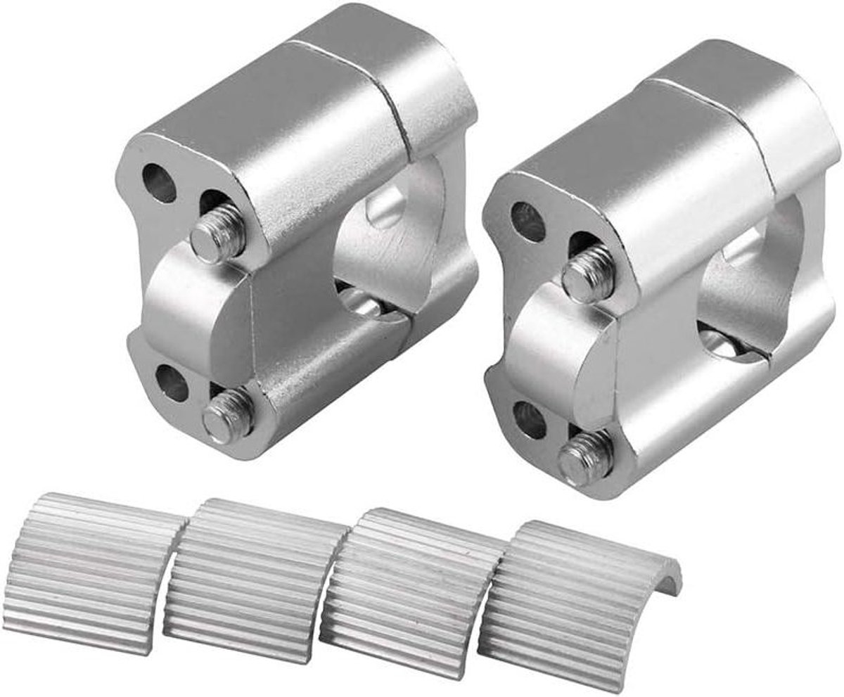 Stuur Verhogers - Motor Stuur Riser - Comfortabel Rijden - 20mm Hogere Positie - 22mm 28mm - Zwart