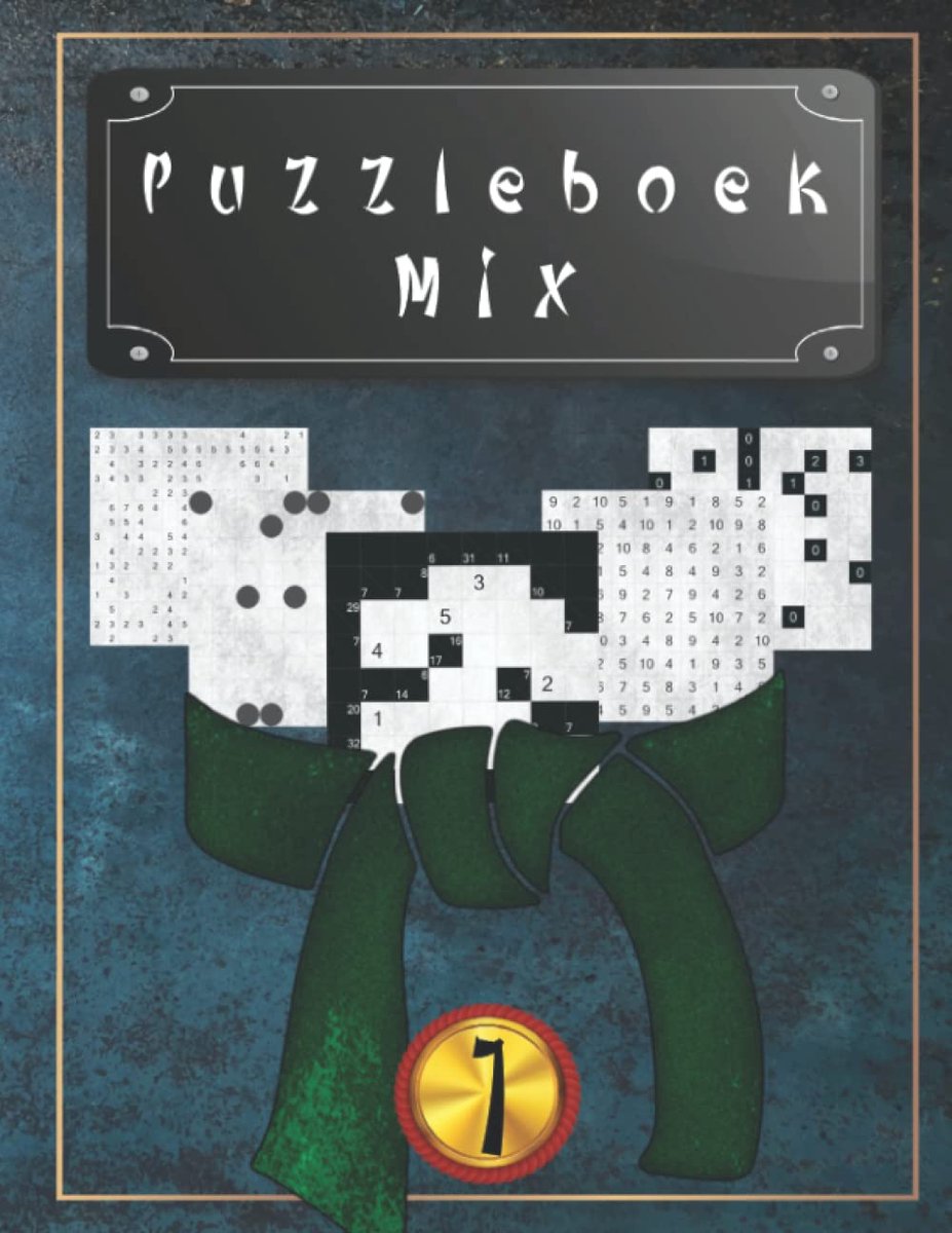 Puzzleboek - 14 verschillende soorten puzzels - 1000 logische puzzels - voor beginners tot professionals - SnelShoppen