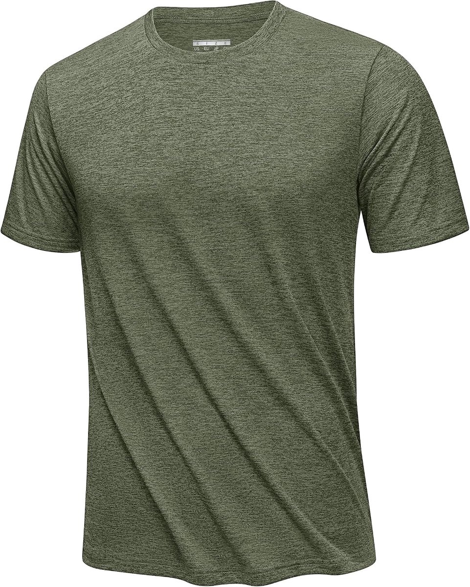 T-shirts korte mouw Activewear Tops lichtgewicht ademend T-shirt voor