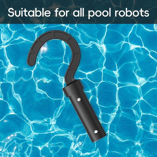 Haak voor zwembadrobot, zwembadhaak voor stangen, accessoireshaak — afbeelding 2