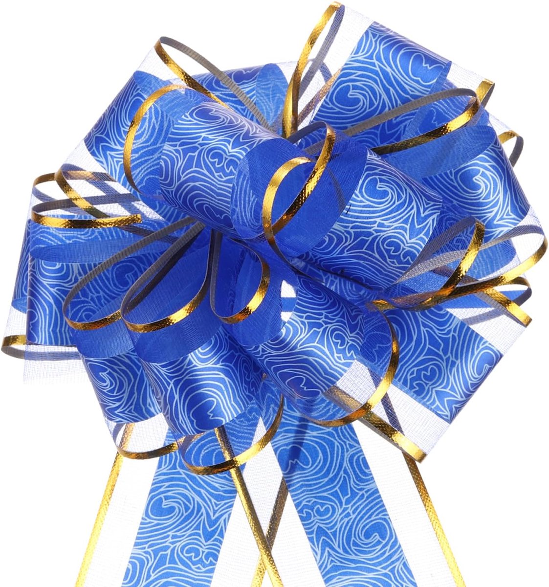 Strikken, 20 stuks, 15,2 cm, geschenkstrikken, organza lint