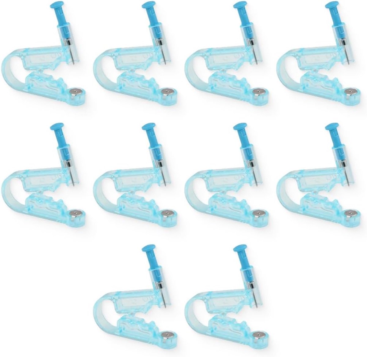 10 stuks piercingpistool, wegwerp-oorpiercingpistool, kinderen, volwassenen, oorpiercingpistool, oorpiercingpistool
