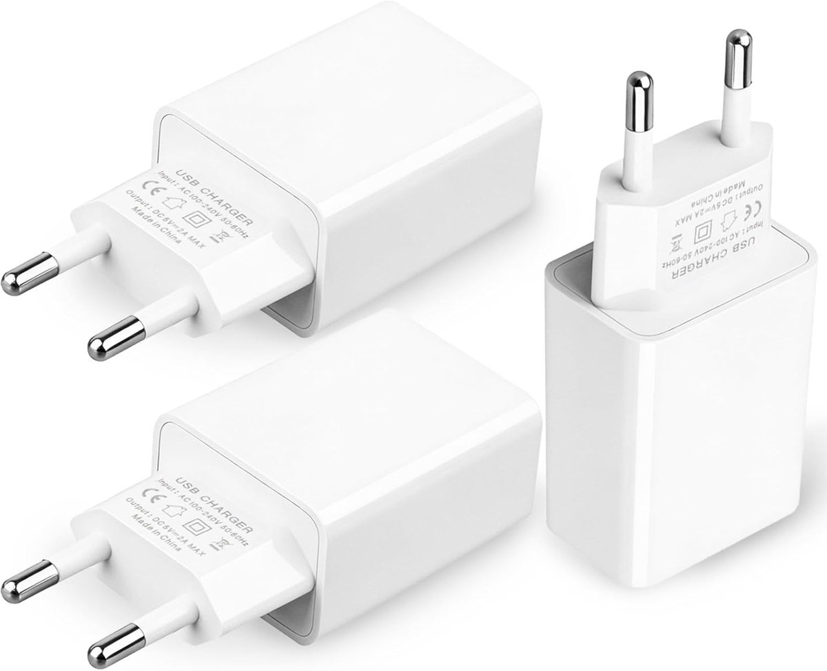 5 V 2 A USB-oplader, universele adapter, eindstuk voeding