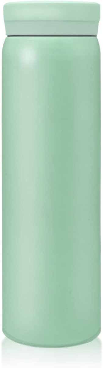 SnelShoppen - Kleine RVS Thermosfles 200ml/300ml, BPA Vrij, Vacuüm Geïsoleerde Drinkfles, Mini Thermos, Groen, Voor Camping, Sport, Werk