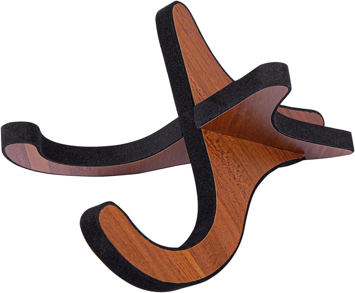 Ukulele Statief - Opvouwbare houten instrumentenstandaard met