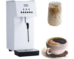 Commerciële Melkstomer - Elektrische Opschuimer - Koffiebereiding - LED Temperatuurweergave - 6 Liter - Meerkleurig