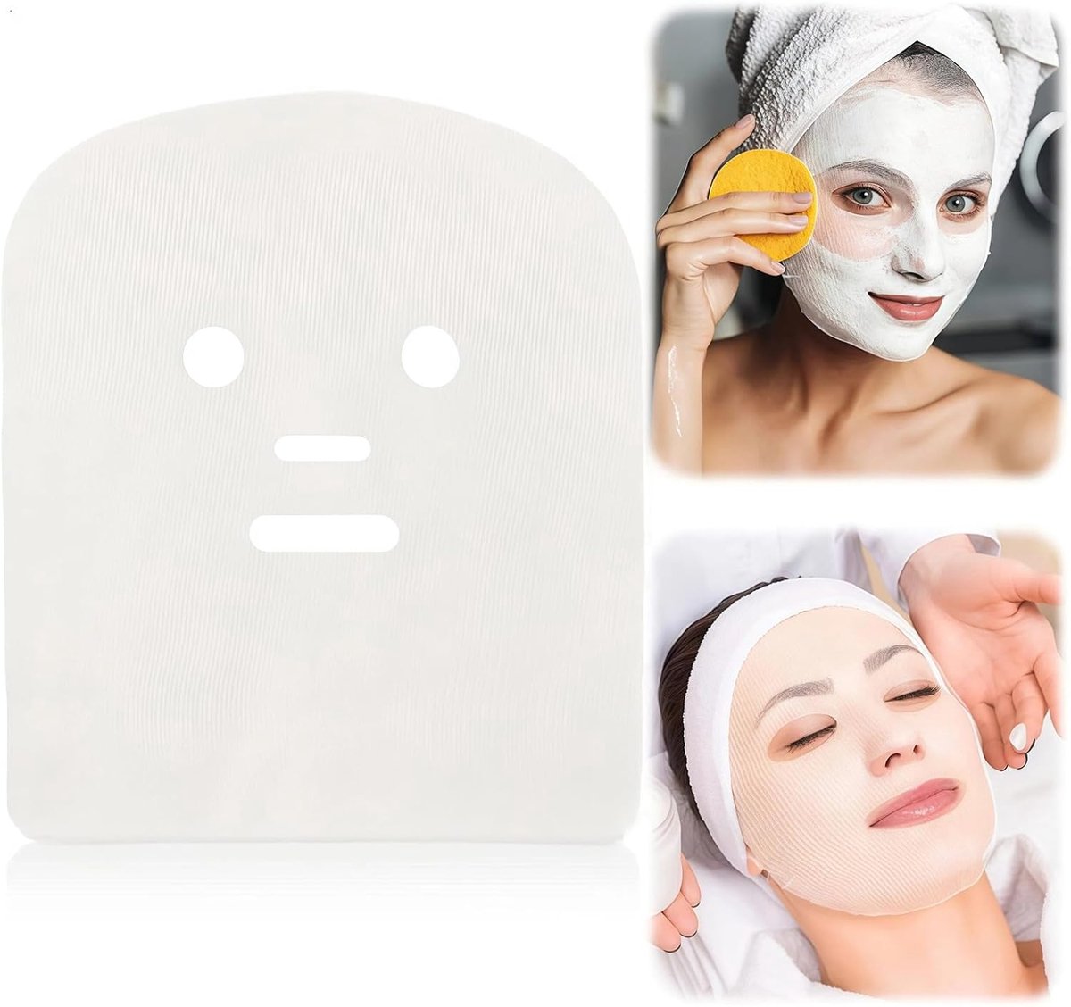 Gaasmasker voorgesneden katoenen gaas gezichtsbedekkingen zachte