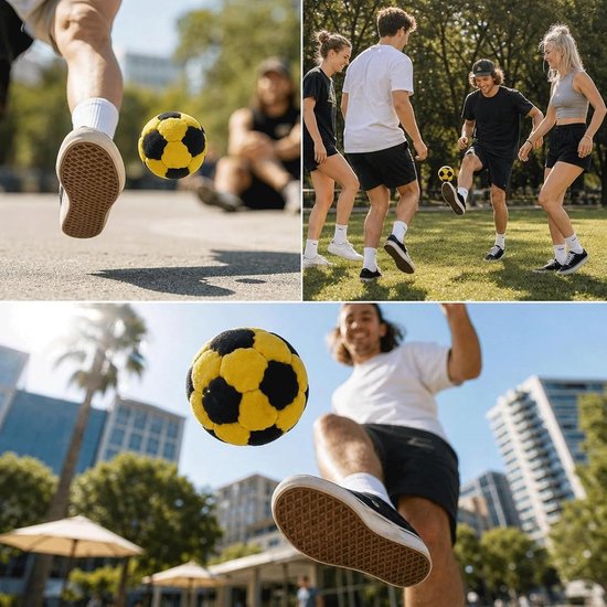 Hacky Sack Ball, zandvulling, kickballen voor freestyle en — afbeelding 3