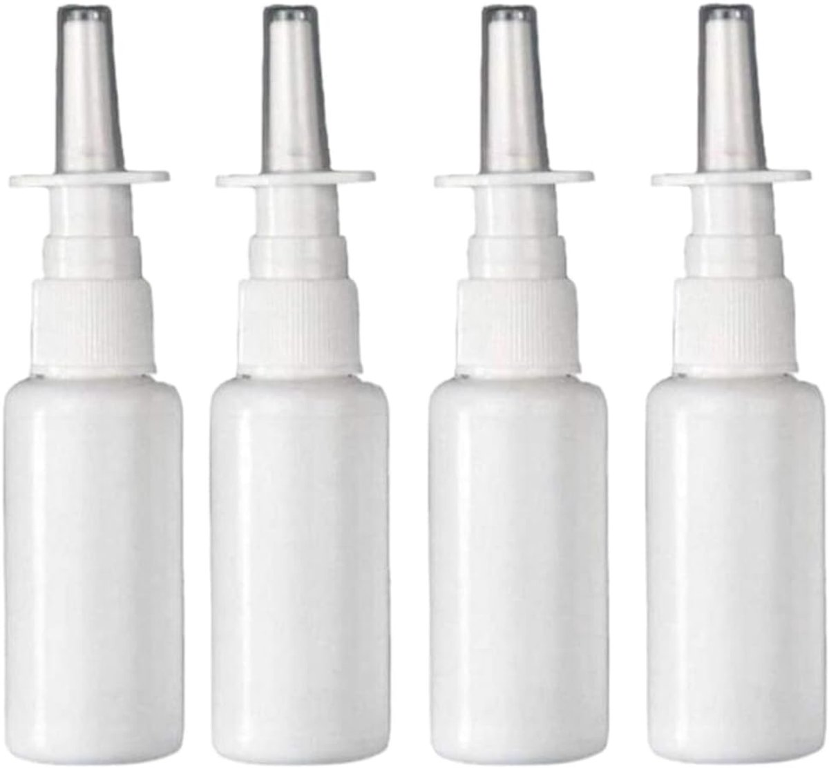 12 Stks 30ML/1oz Plastic Lege Hervulbare Neusspray Flessen Fijne Mist