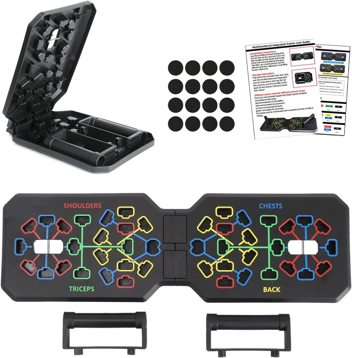 Up Board, push-upgrepen, multifunctioneel push-upboard, efficiënte