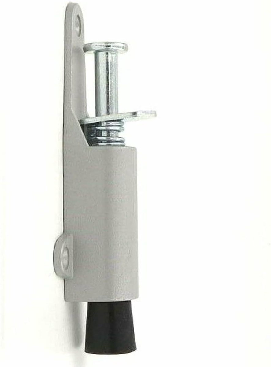Deurklemmen - Deurstopper Klem - Deur Open Houden - Verstelbaar - 12 stuks - Nikkel Aluminium