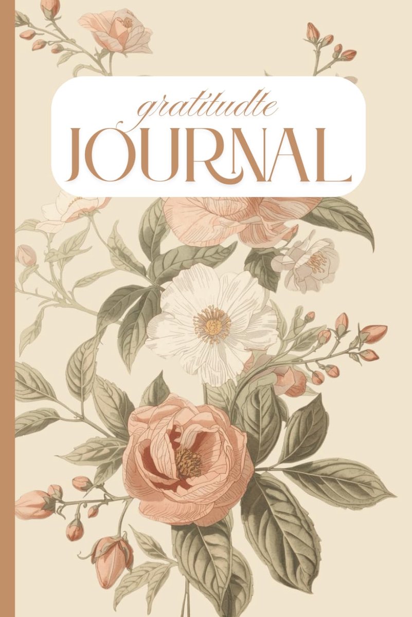 SnelShoppen - Dagelijks Dankbaarheid Notitieboek - Zelfzorg Journal met Affirmaties - A5 Formaat - 120 Bladzijden - Stevig Papier - Ideaal voor Persoo