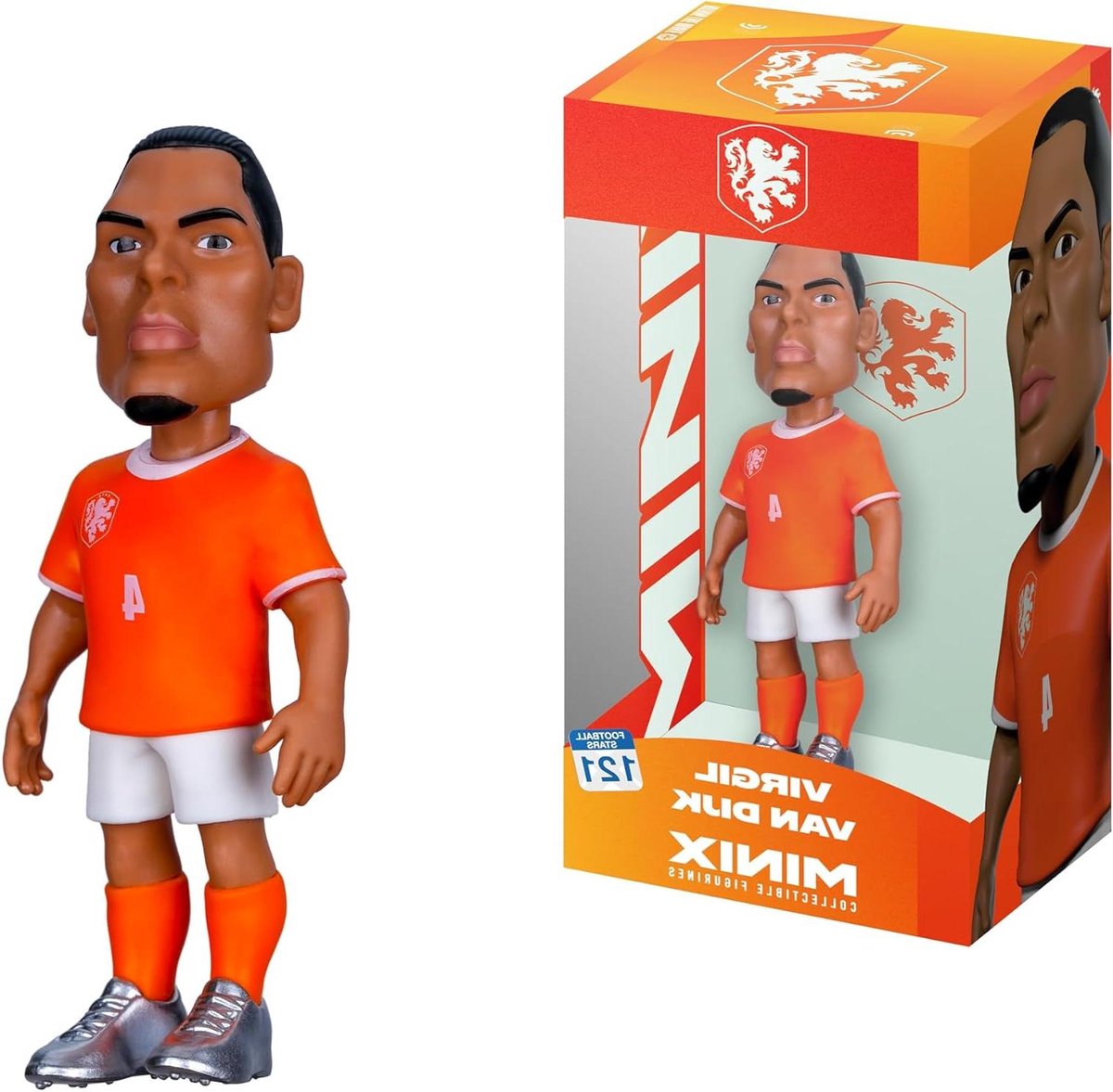 Voetbal Sterren Figuur - Verzamelbeeldje Standbeeldje - Verzamelen - Officieel Gelicentieerd - 7 cm - Meerkleurig