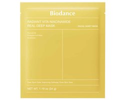 Biodance Radiant Vita Niacinamide Real Deep Mask 34 g