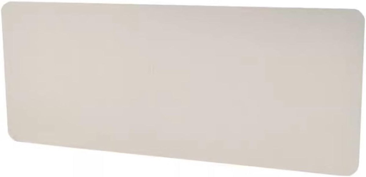 Akoestisch Bureau Paneel - Privacy Divider - Creëer Focus - Geluiddempend Polyester - 100x40 cm - Beige