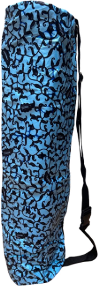 Yogamat-tas | Handgemaakt in Ghana | Sportief cadeau | Tas voor yogamat | Tas met sleutelvakje | Fairtrade draagtas voor yogamat | Yogabag | Goed doel