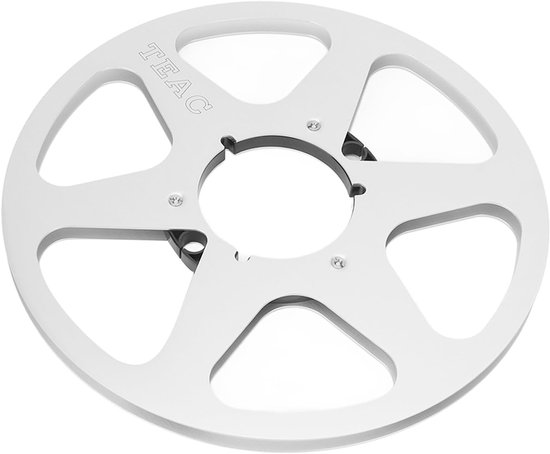 Opwikkelspoel Reel - Tape Haspel - Muziek Opnemen - Aluminiumlegering Constructie - 10 Inch - Zwart — afbeelding 4