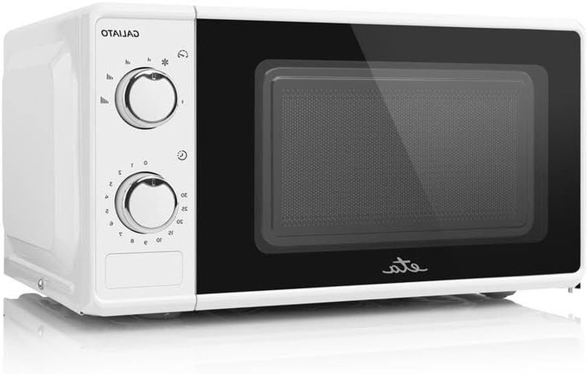 Magnetron - Oven Verwarming - Snel Eten Opwarmen - Gelijkmatige Verdeling - 17 Liter - Wit