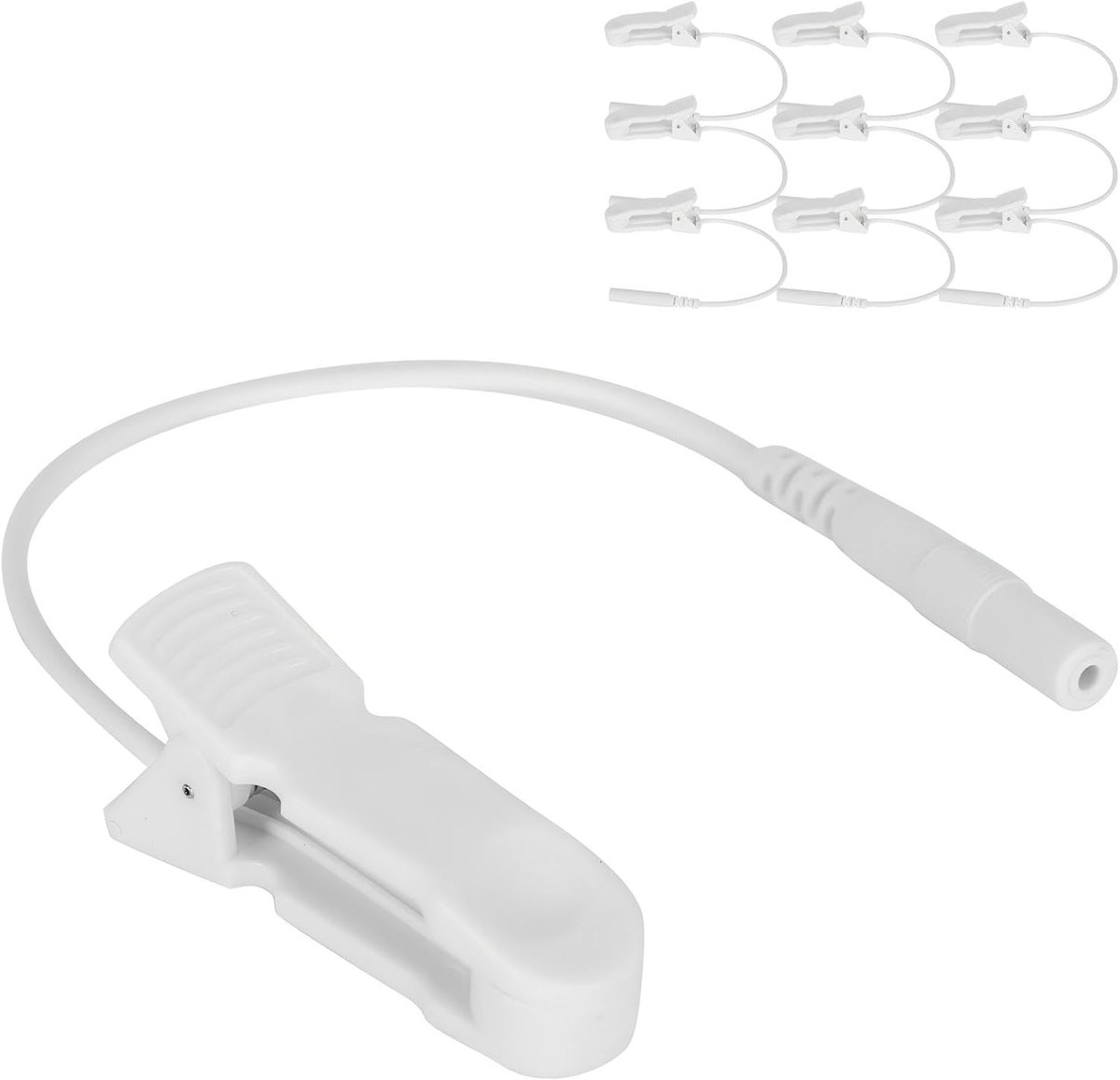 10 stuks 2,0 mm Tens oorclips, Tens-apparaat oorclips voor Vagusnerfstimulatie en spierstimulatie, Tens oorclip elektroden voor een betere bloedcirculatie en een gezond lichaam