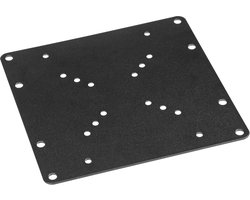 3IDEE Universele VESA-adapterplaat, VESA-montage, monitoradapter uitbreidbaar van 50 x 50 tot 200 x 200, VESA 100 x 100, VESA 200 x 200 - Extreme draaglast tot 30 kg - voor tv en monitor tot 42 inch
