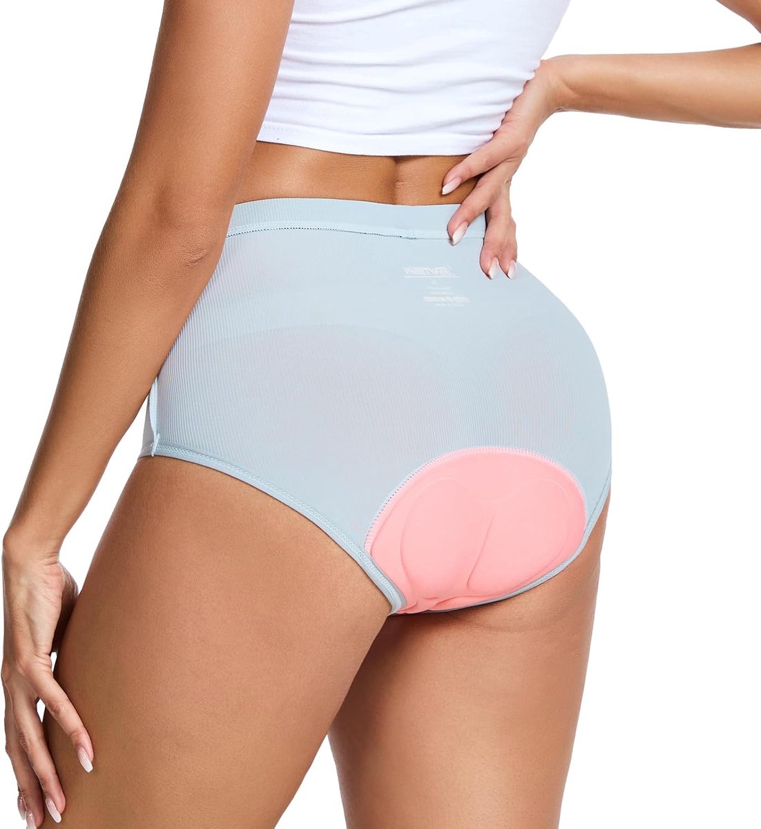 Korte fietsbroek voor dames, met 4D-gelkussen, ademend, sneldrogend