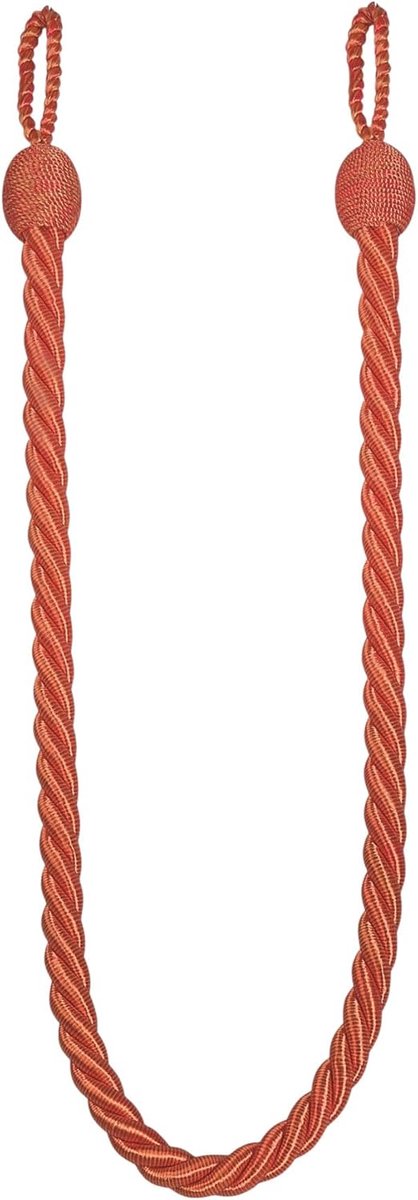 gedraaid koord, 70 cm lang (terracotta)