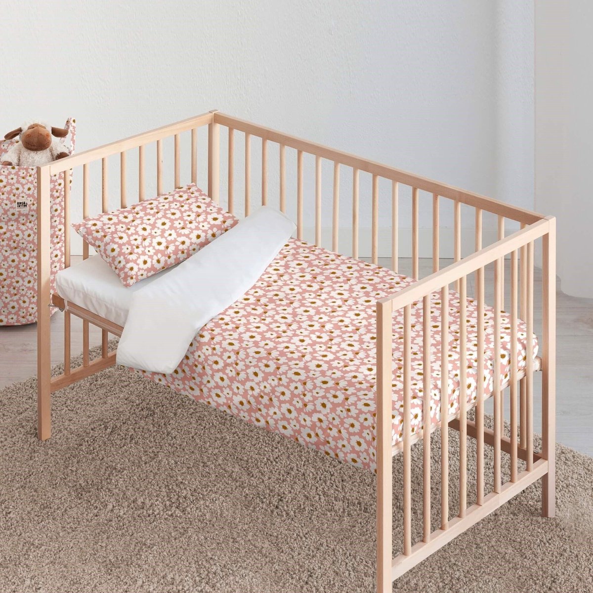 Omgoods - Duvet Cover voor Crib - Organische Katoen - Kinderslaapkamer
