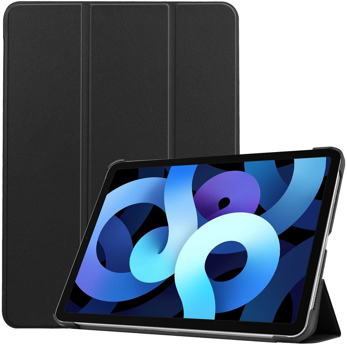 Omgoods - Smart Cover Case voor Apple iPad Air 4 (2020) met Standfunctie en Auto Sleep/Wake