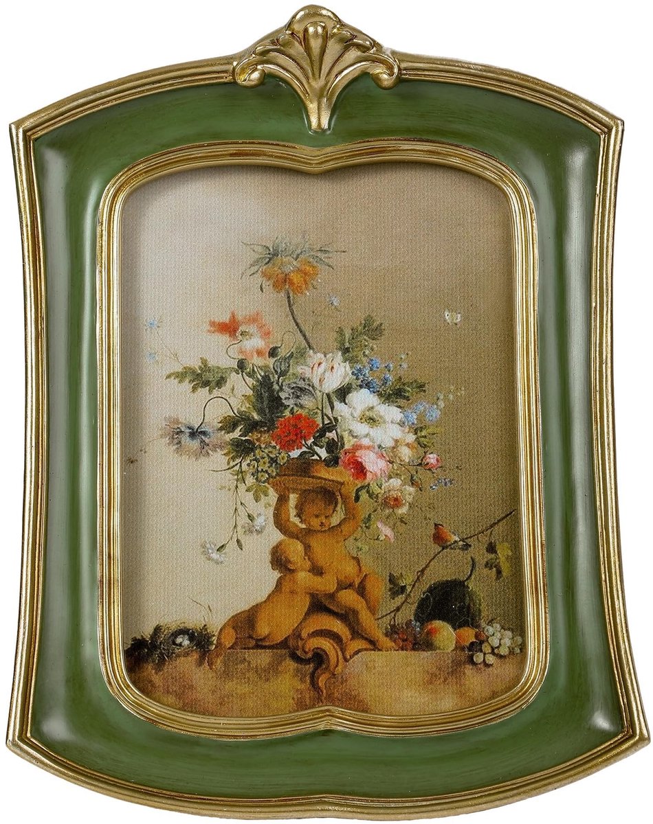 Omgoods - Vintage Fotolijst 4x6 - Antieke Decoratie voor Wand en Tafel