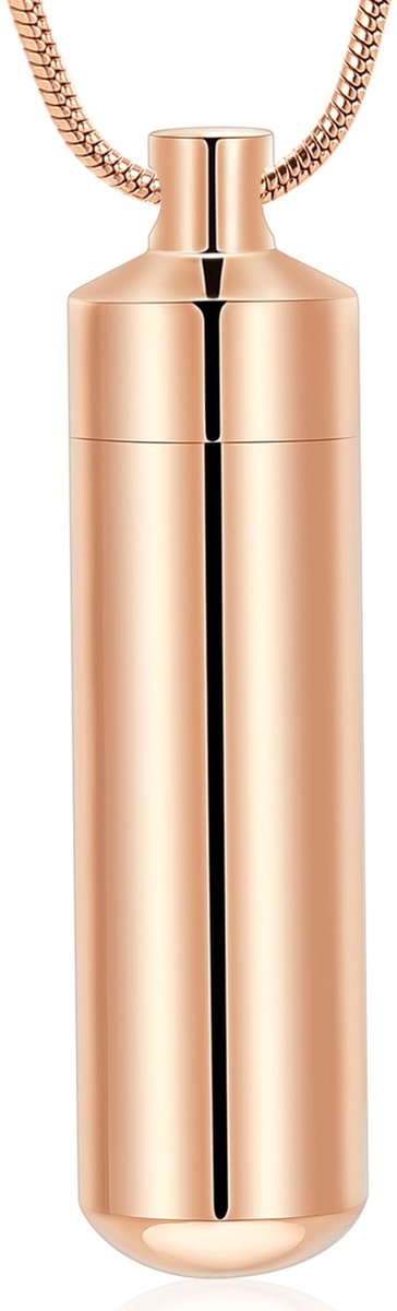 Omgoods - Cylindrische Urn Necklace - Herinneringsjuweel voor As