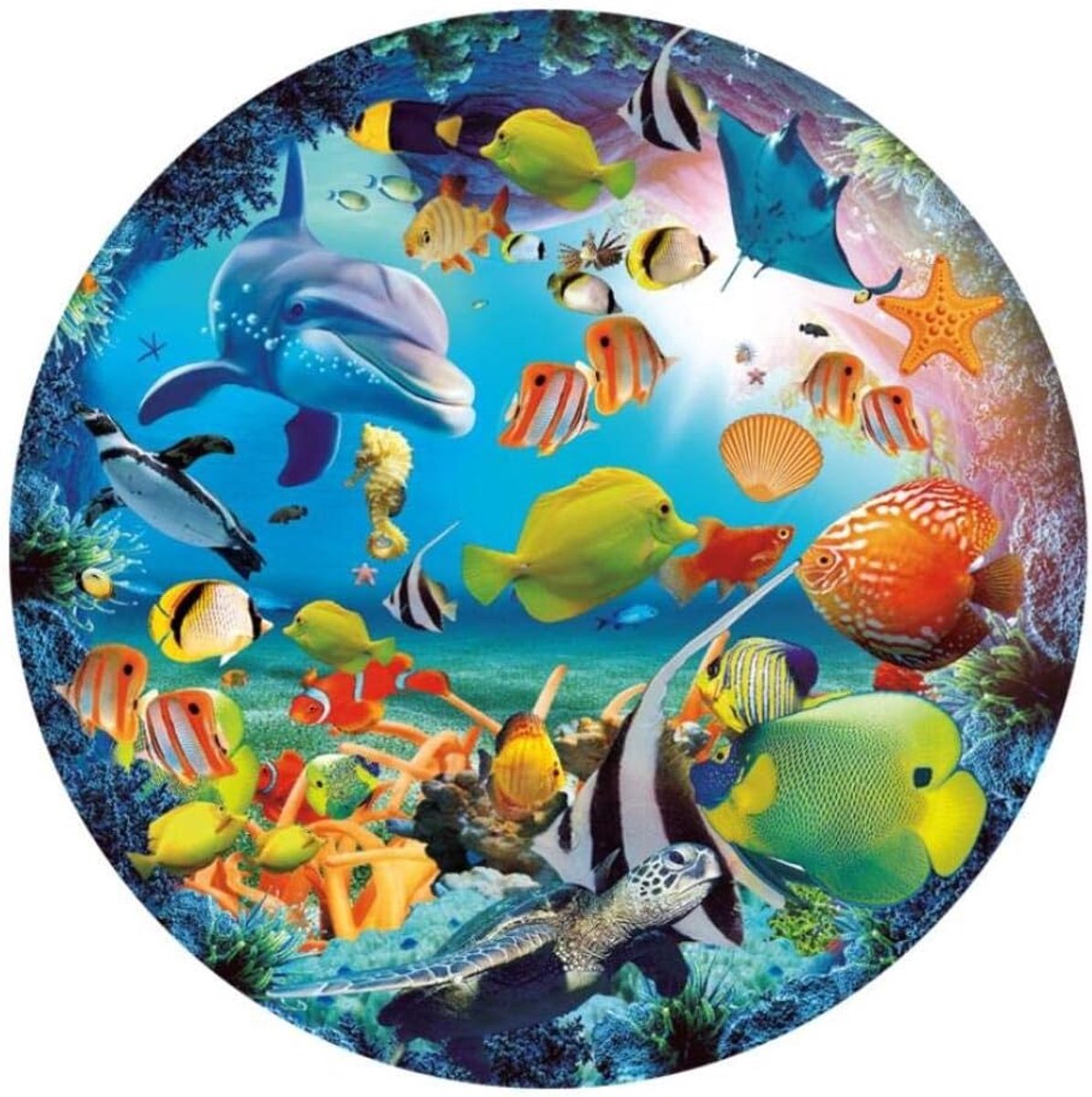 Legpuzzels Ocean World intellectueel spel voor volwassenen en kinderen | voor volwassenen