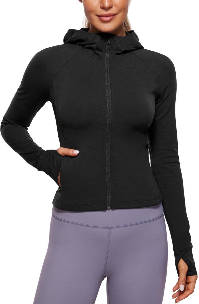 Omgoods - Dames Butterluxe Hoodie - Volledige Rits en Duimgaten