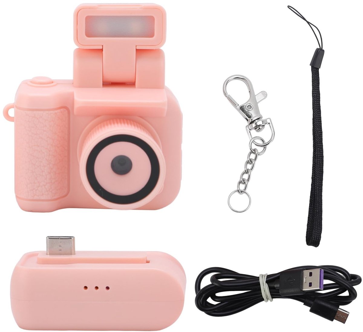 Omgoods- Sleutelhanger Camera 1080P Full HD - Mini Camera Draadloos - Compacte Videorecorder - 1,44 Inch HD-scherm - Hoge Resolutie Fotografie
