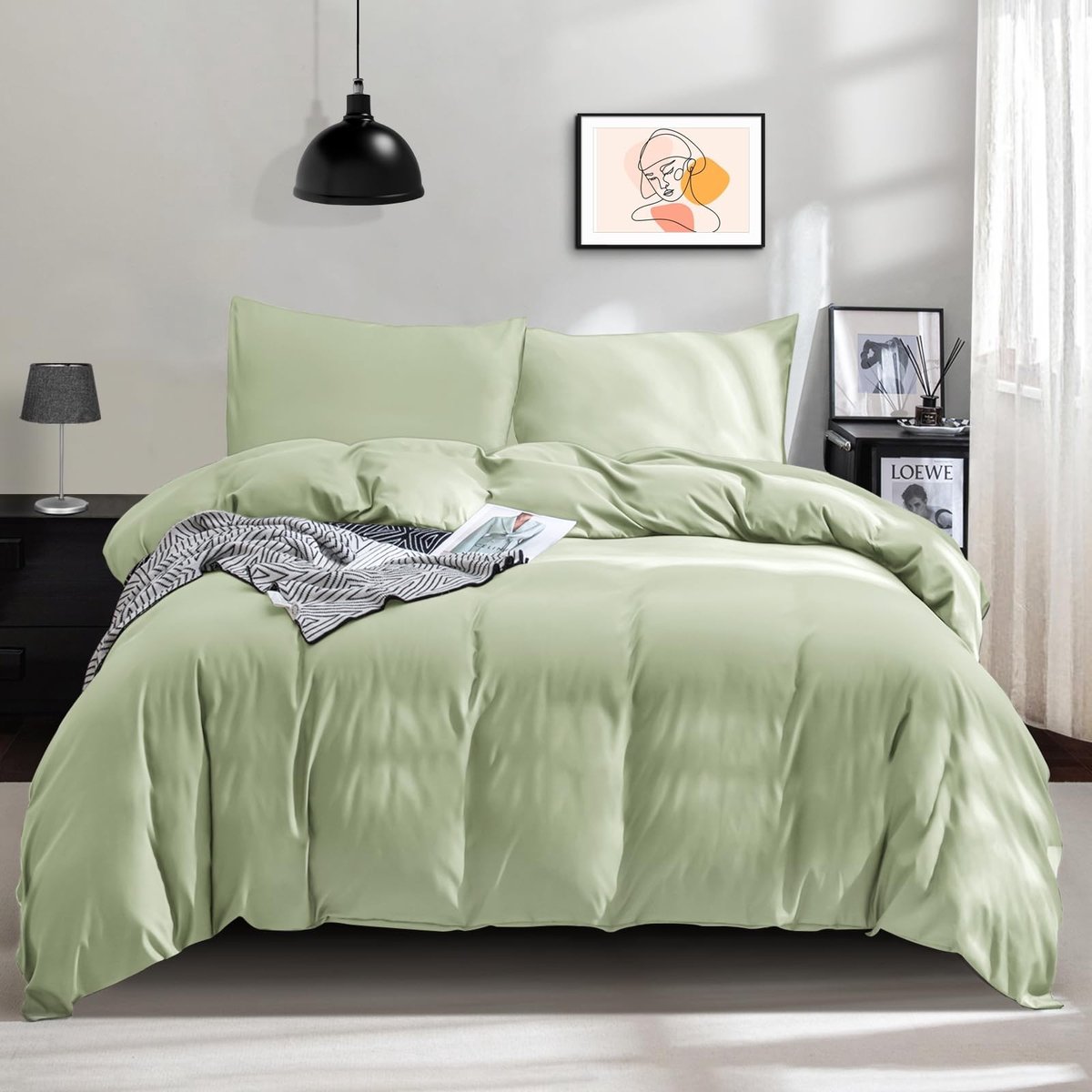 Omgoods - 3-delig Bedlinnen Set 220 x 240 cm van Microvezel