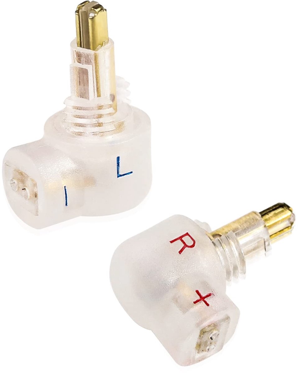 Omgoods - 0.78 2pin Kabel Adapter voor Sony Earbuds - Curved Shape Connector