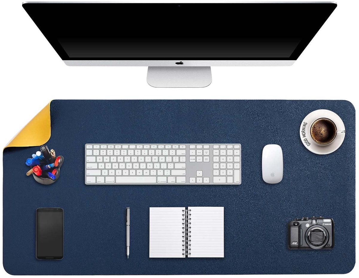 Omgoods - Desk Pad, Bureau Blotter, Duurzaam Schrijfpakket - PU Leer 100 x 50 cm