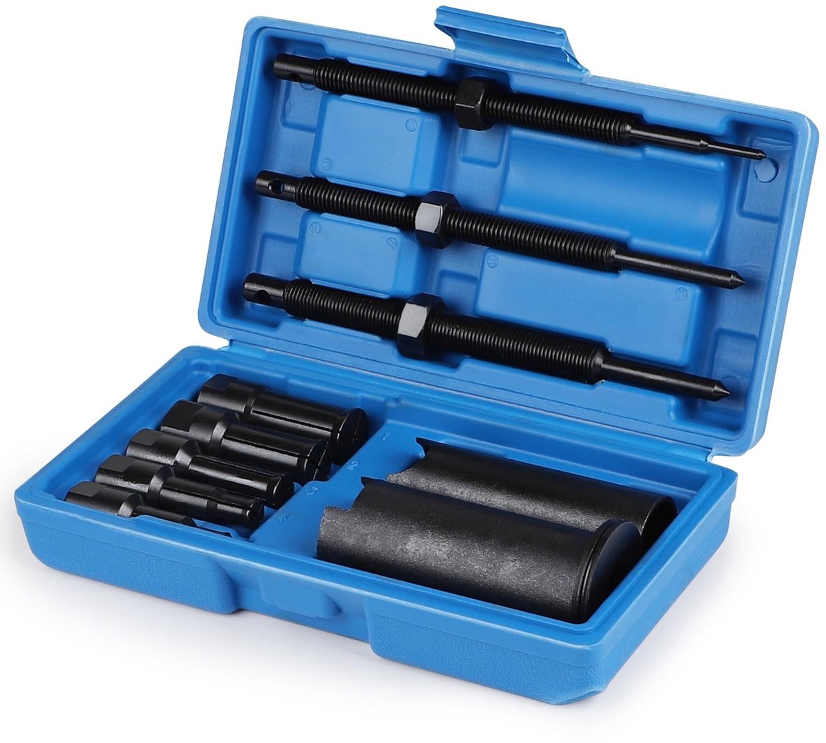 Omgoods- Binnenlagertrekker hoge hardheid - Trekker voor motorfietsen/fietsen - 5 maten (9-23 mm) - Chroom-vanadium-staal - Perfecte pasvorm - Soepel in gebruik - Lagertrekker