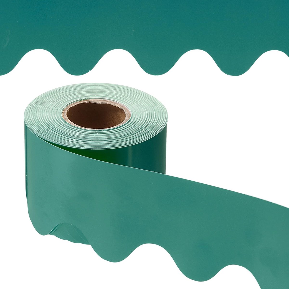 Omgoods - Prikbordrand voor Klaslokaal en Kantoor - Blauwgroen - 20 meter