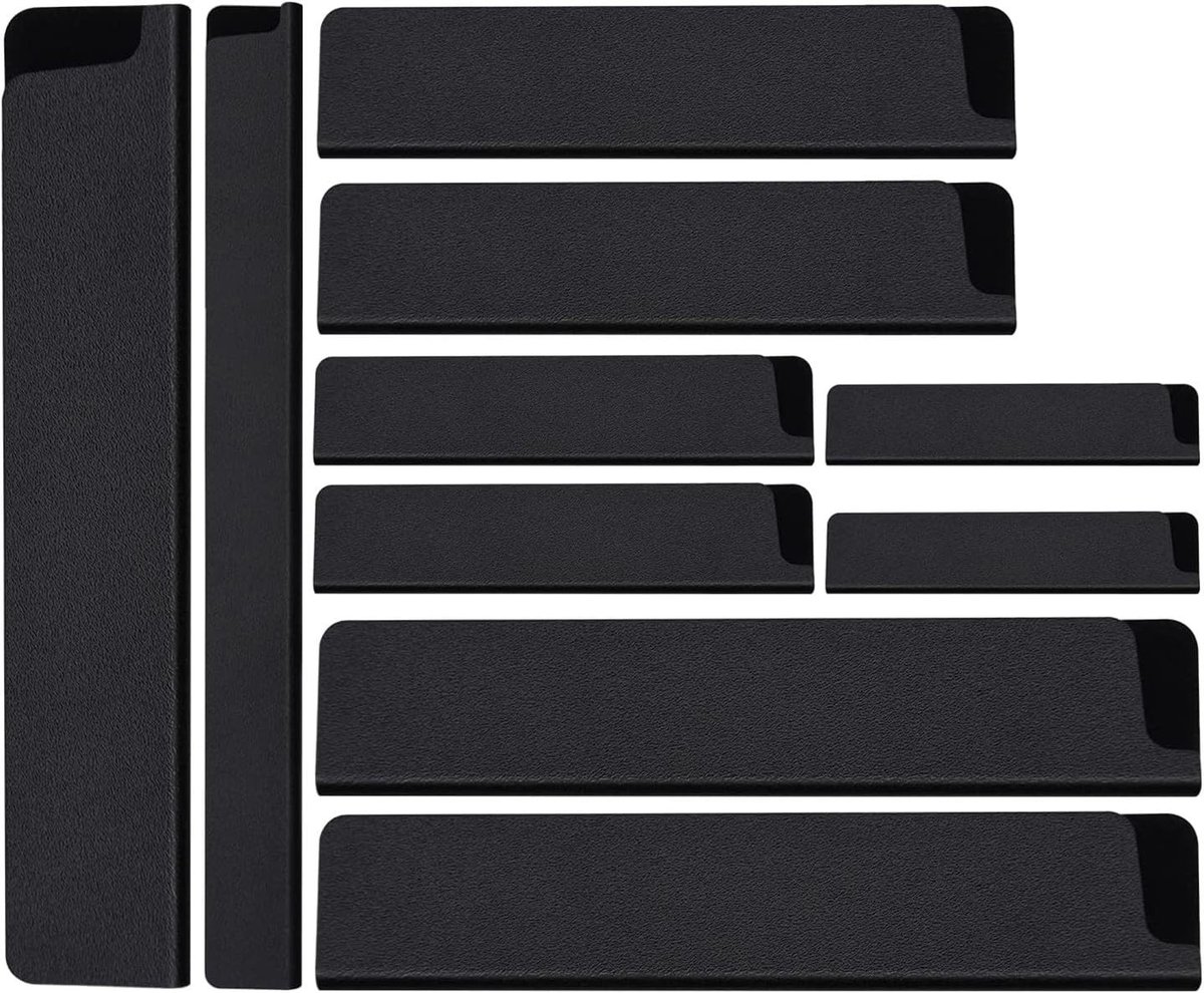 Omgoods - Set van 10 Universele Mesbeschermers met Fluweelvoering
