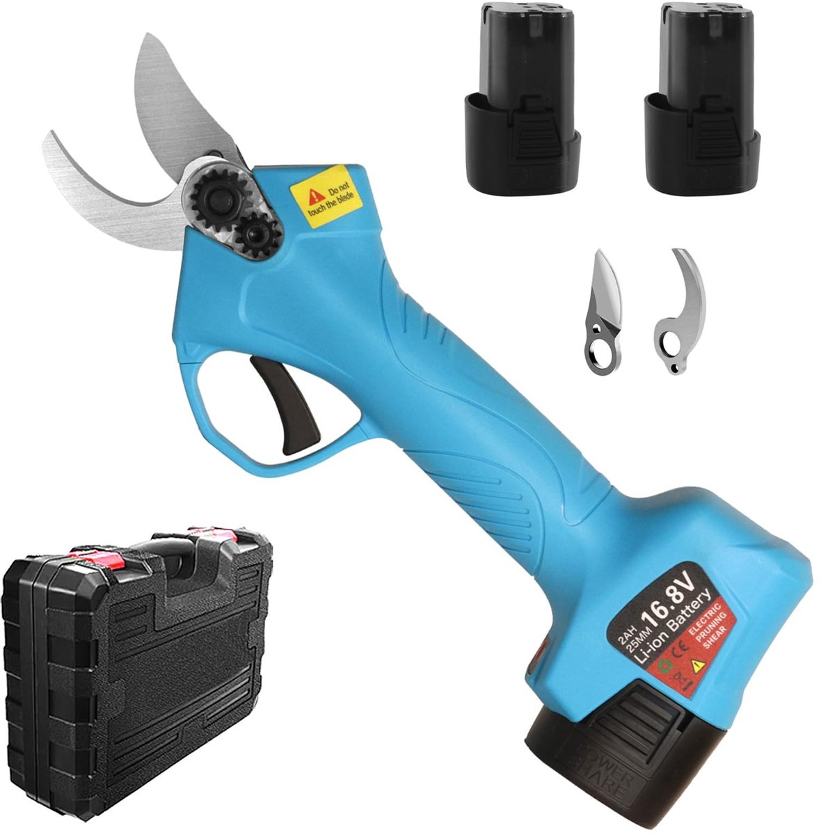 Omgoods - Professionele Elektrische Snoeischaar met 16.8V Accu