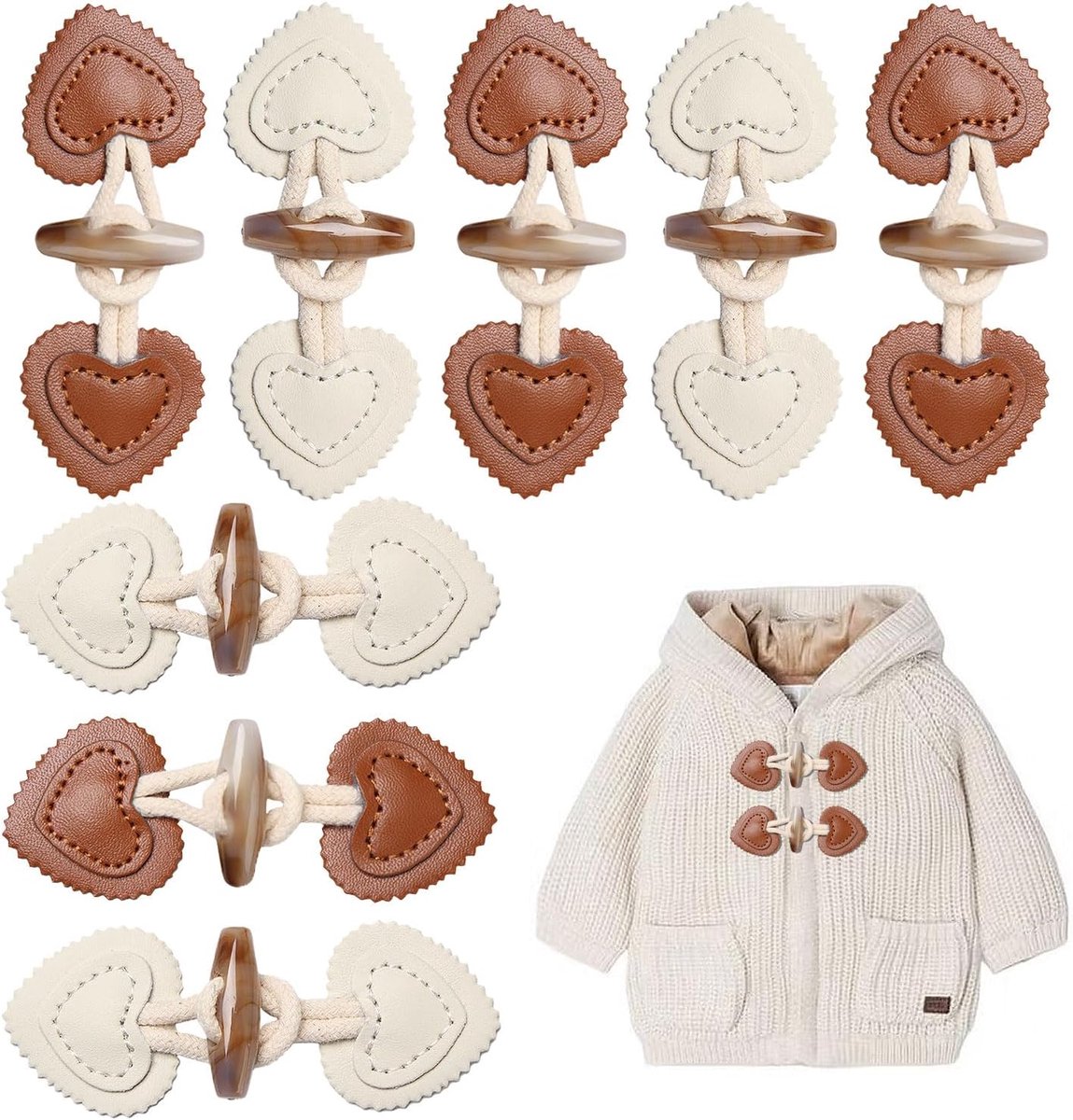 Knopen voor kinderkleding en mantels