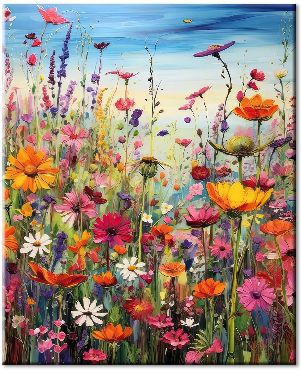 Omgoods - Schilderen op Nummer voor Volwassenen - DIY Olieverf Set 40 x 50 cm